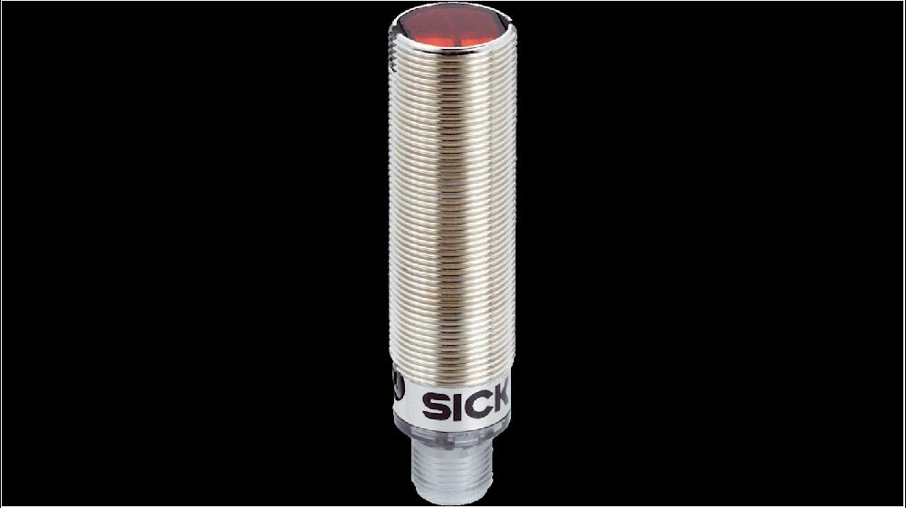 Rs-Online Sensore fotoelettrico Cilindrico SICK rilevamento 800 mm → 1 m. uscita Commutazione luce/buio PNP