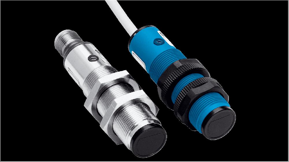 Rs-Online Sensore fotoelettrico Cilindrico SICK rilevamento 5 mm → 400 mm uscita Commutazione luminosa PNP