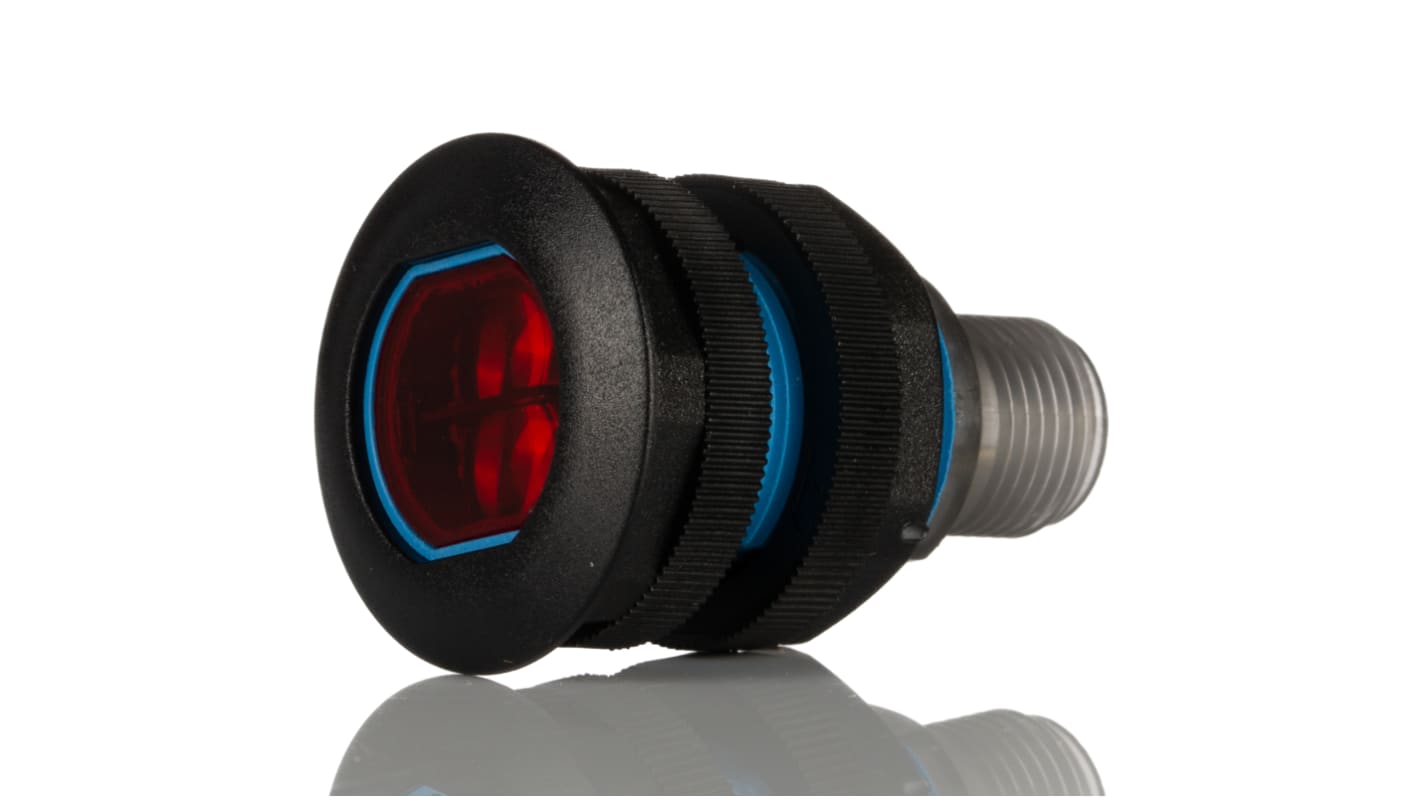 Rs-Online Sensore fotoelettrico Cilindrico SICK rilevamento 5 mm → 550 mm uscita Commutazione luce NPN