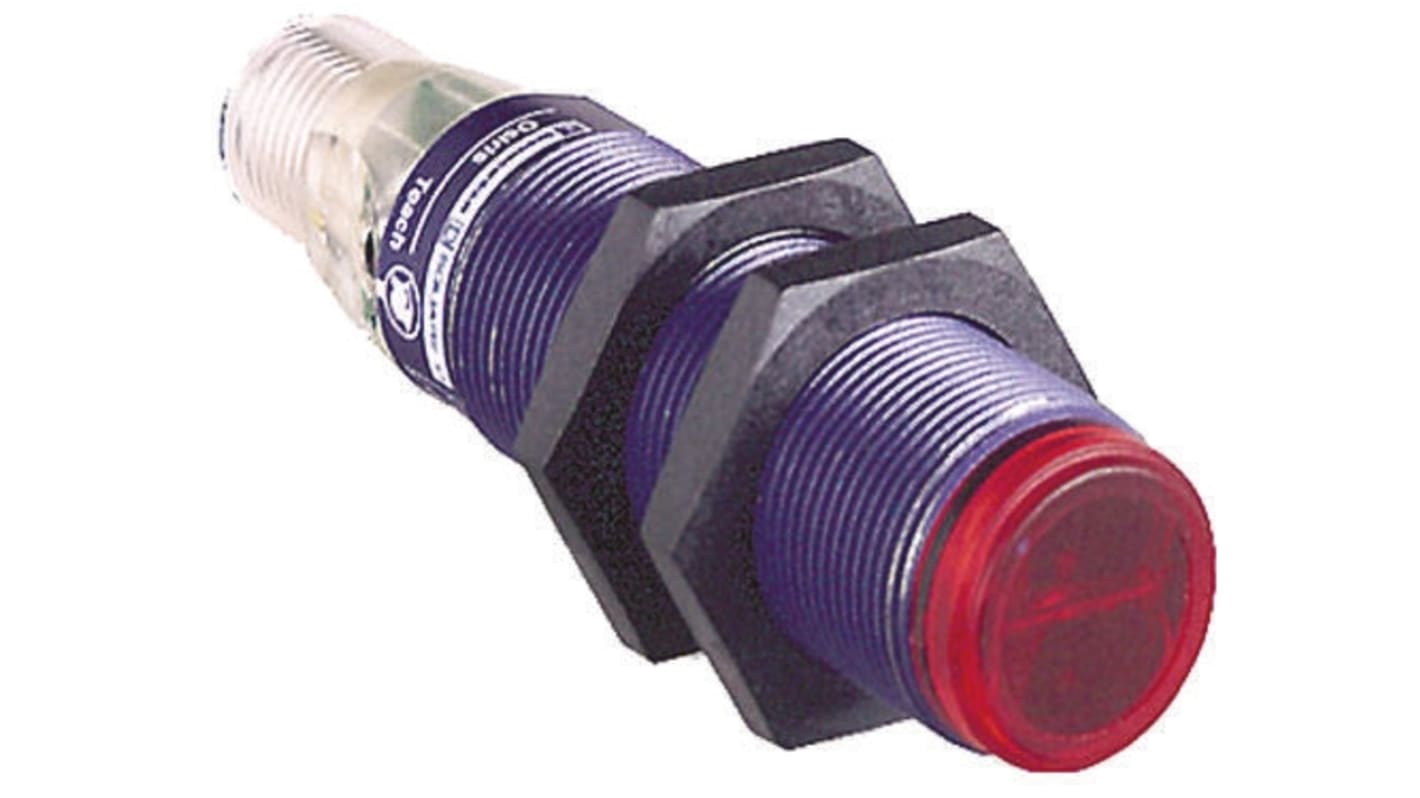 Rs-Online Sensore fotoelettrico Cilindrico Telemecanique Sensors a fascio diretto rilevamento 15 m uscita PNP