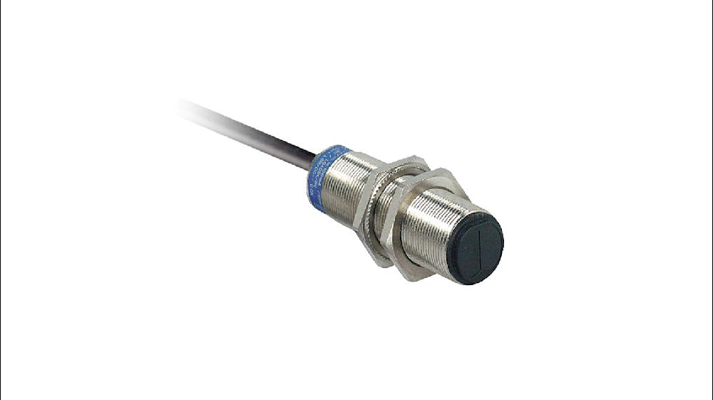 Rs-Online Sensore fotoelettrico Cilindrico Telemecanique Sensors a fascio diretto rilevamento 15 m uscita Stato solido