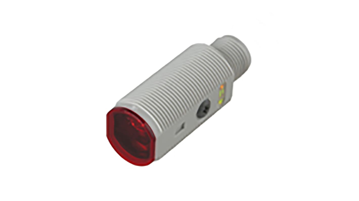 Rs-Online Sensore fotoelettrico Miniaturizzato Carlo Gavazzi a fascio diretto rilevamento 20 m uscita PNP NO/NC