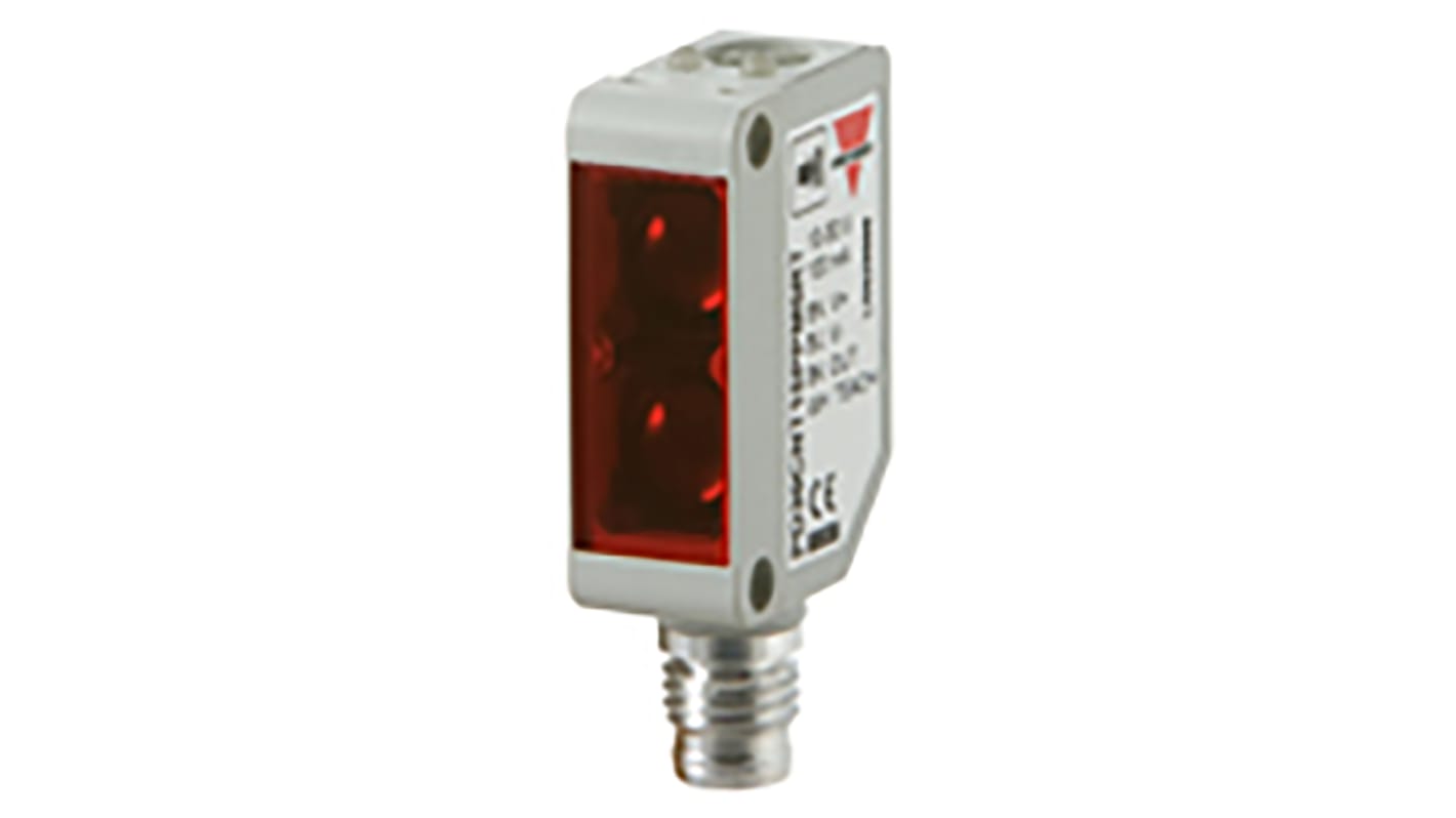 Rs-Online Sensore fotoelettrico Miniaturizzato Carlo Gavazzi a retroriflessione rilevamento 2 m uscita PNP NO/NC
