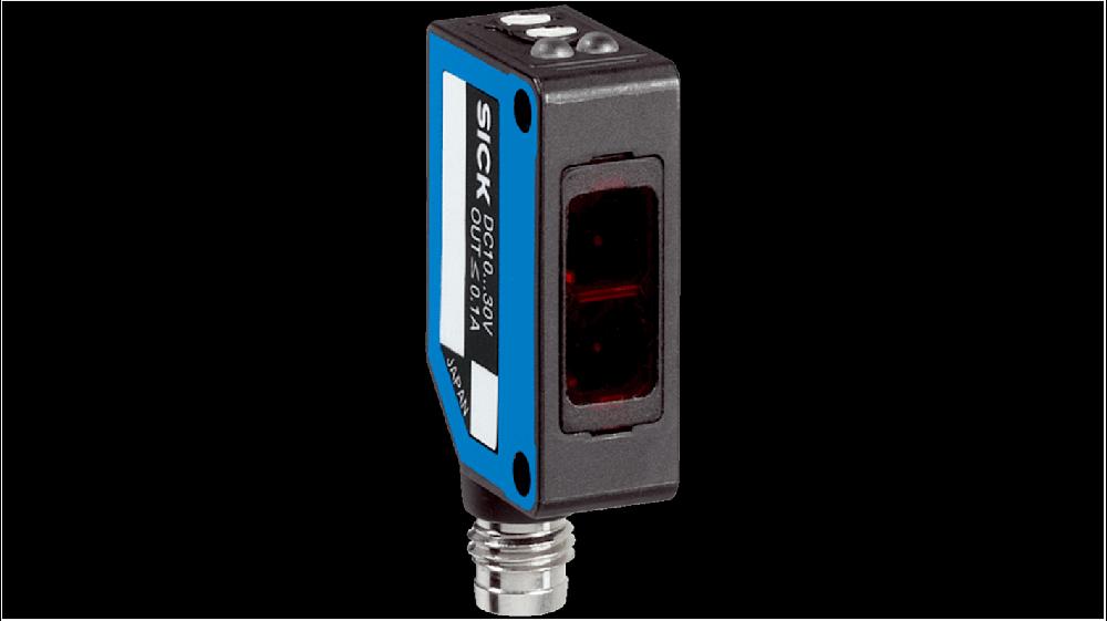 Rs-Online Sensore fotoelettrico Miniaturizzato SICK Prossimità rilevamento 450 mm uscita PNP