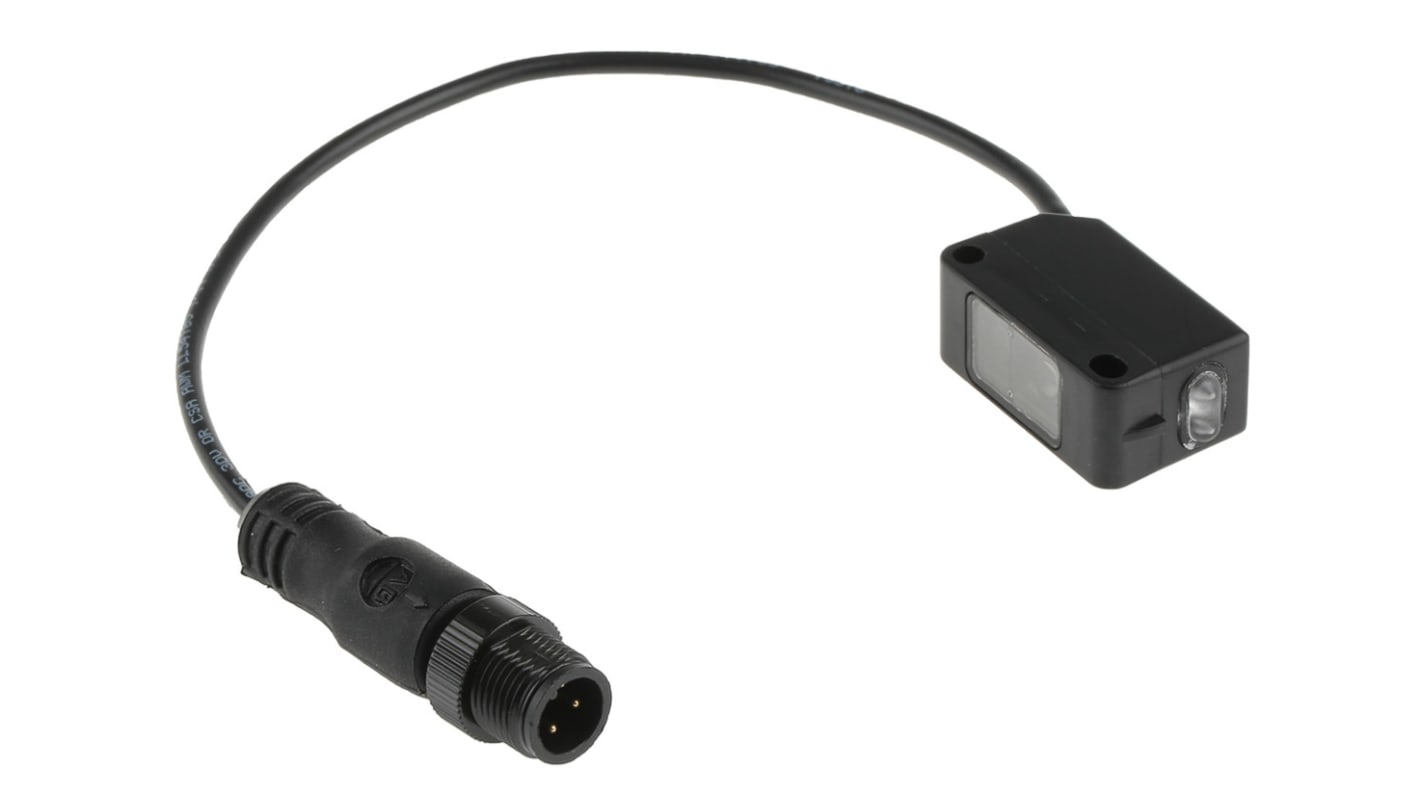 Rs-Online Sensore fotoelettrico Rettangolare Allen Bradley a retroriflessione rilevamento 25 mm → 3 5 m. uscita PNP