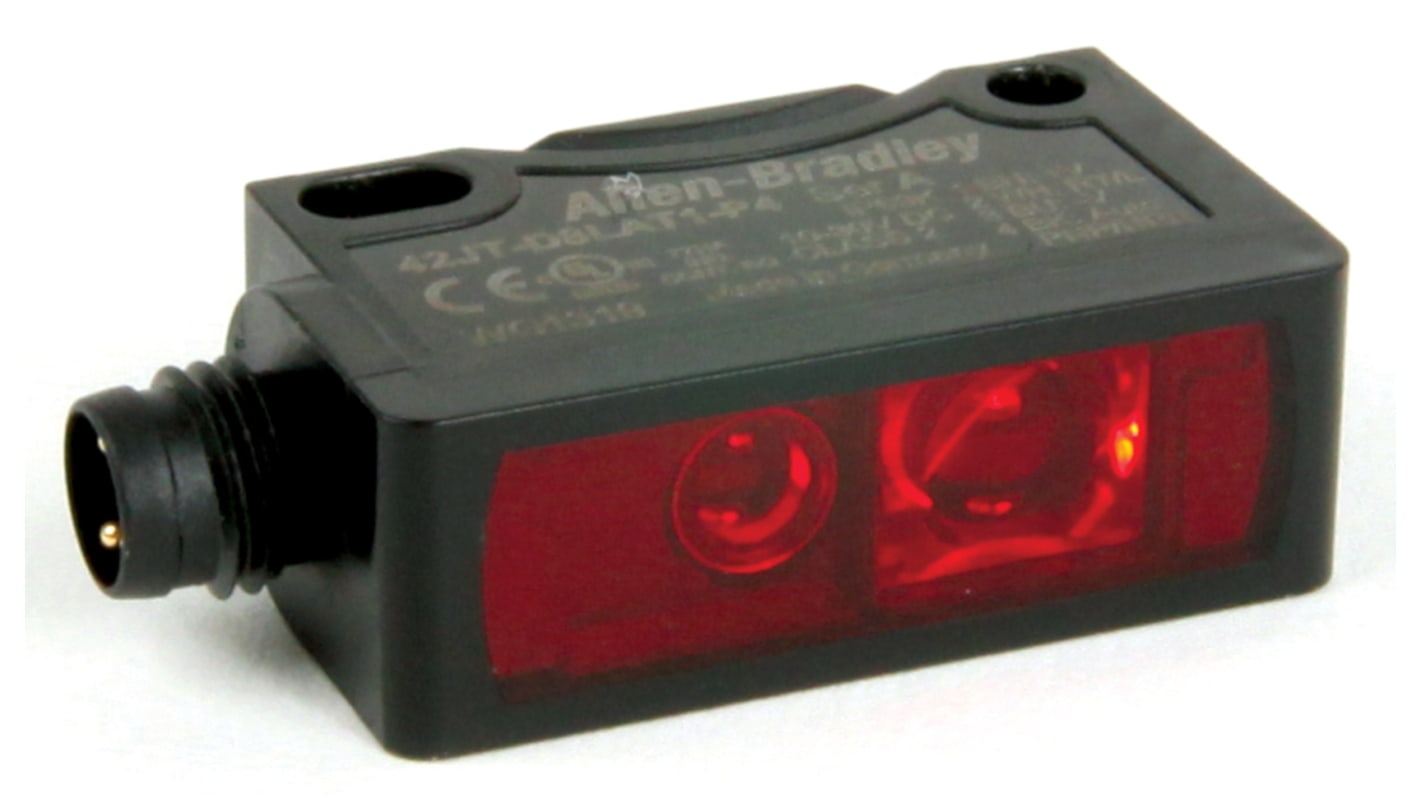 Rs-Online Sensore fotoelettrico Rettangolare Allen Bradley a retroriflessione rilevamento 100 → 6000 mm uscita NPN/PNP