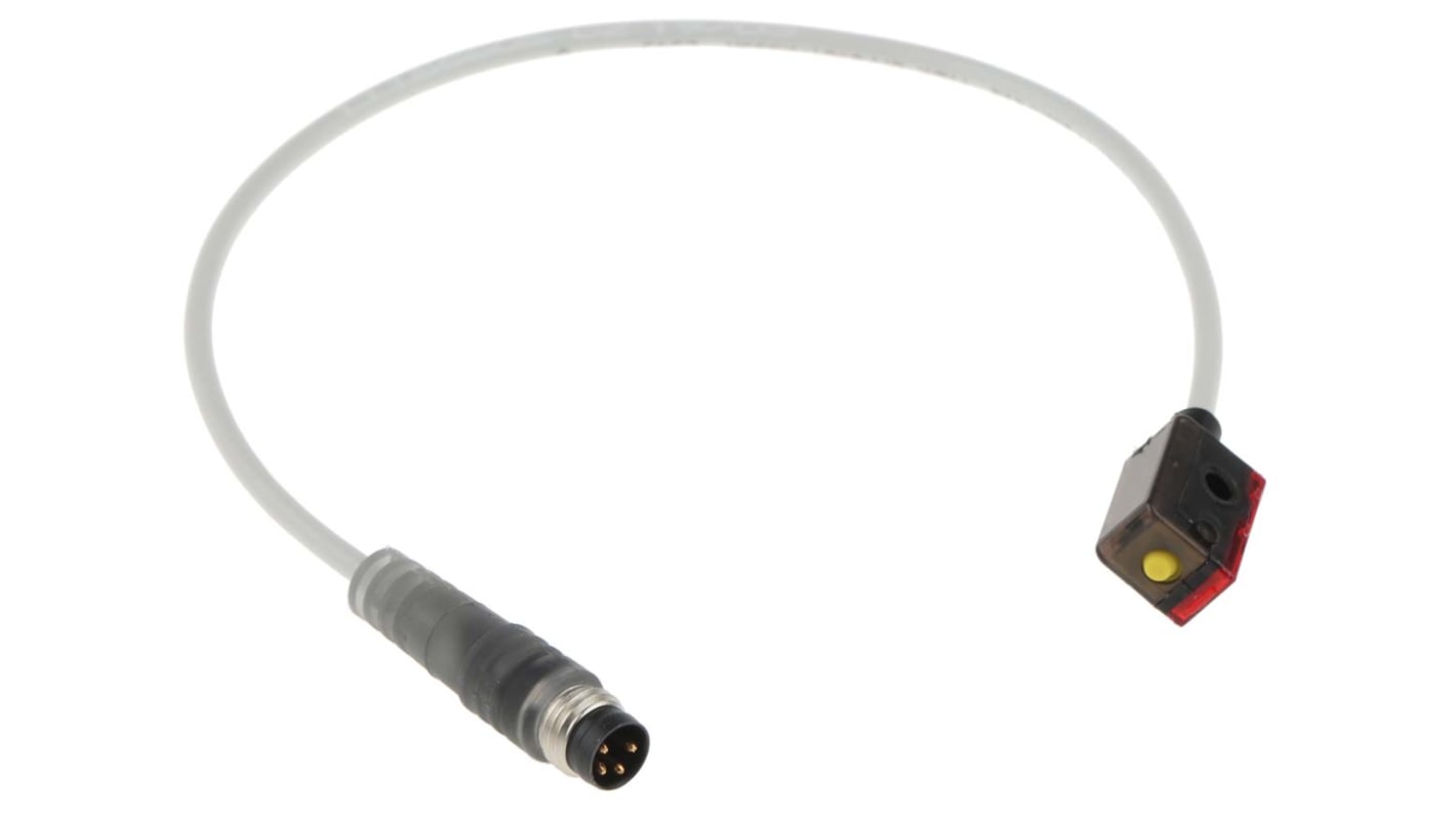 Rs-Online Sensore fotoelettrico Rettangolare Baumer a diffusione rilevamento 10 mm → 60 mm uscita PNP