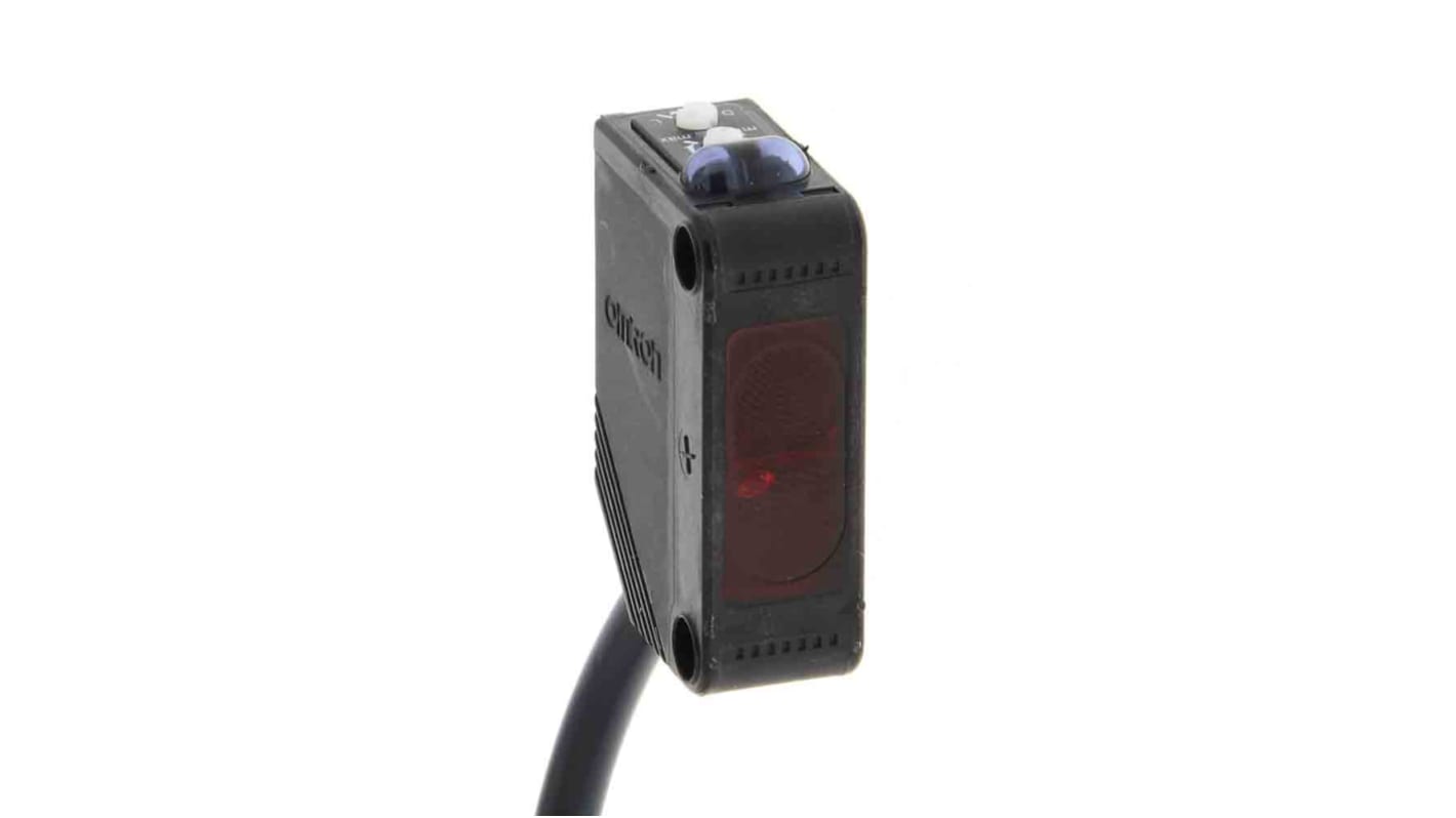 Rs-Online Sensore fotoelettrico Rettangolare Omron a diffusione rilevamento 100 mm uscita PNP