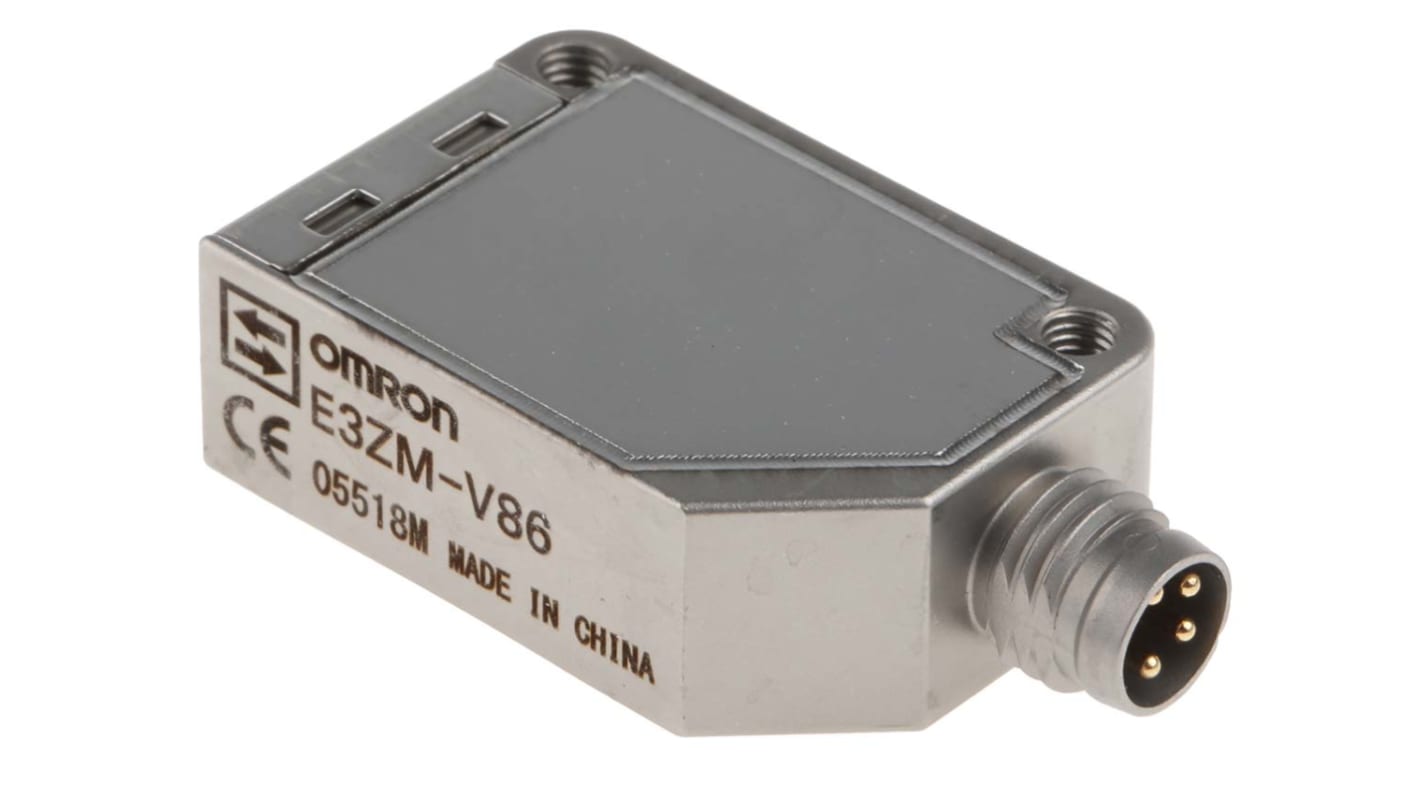 Rs-Online Sensore fotoelettrico Rettangolare Omron a diffusione rilevamento 12 mm uscita PNP