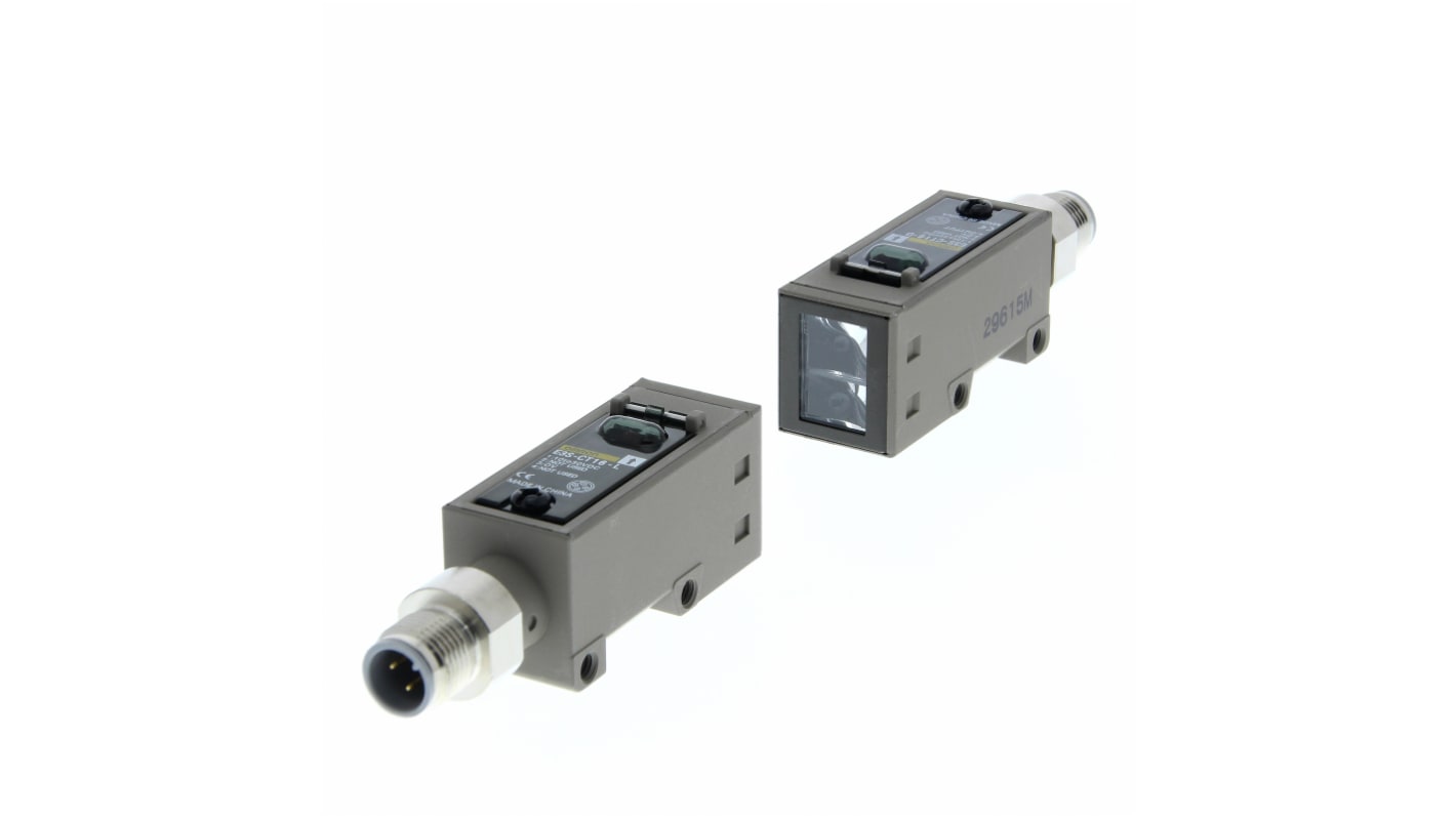 Rs-Online Sensore fotoelettrico Rettangolare Omron a fascio diretto rilevamento 30 m uscita NPN/PNP
