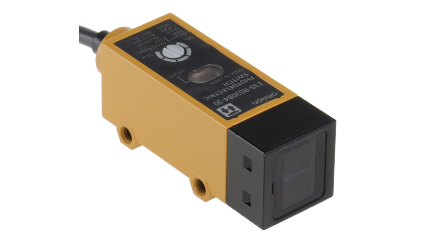 Rs-Online Sensore fotoelettrico Rettangolare Omron a retroriflessione rilevamento 300 mm uscita PNP