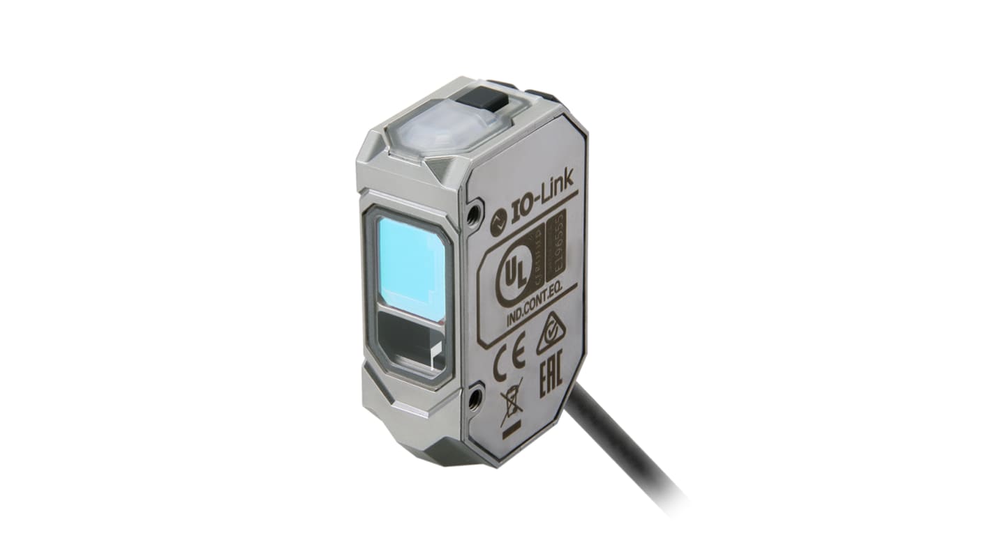 Rs-Online Sensore fotoelettrico Rettangolare Omron a soppressione di sfondo rilevamento 35 mm → 150 mm uscita PNP