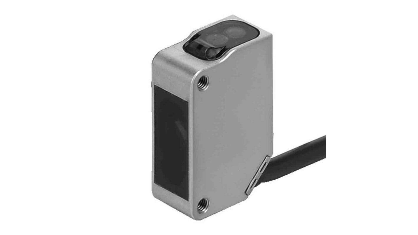 Rs-Online Sensore fotoelettrico Rettangolare Omron a soppressione di sfondo rilevamento 10 mm → 100 mm uscita PNP
