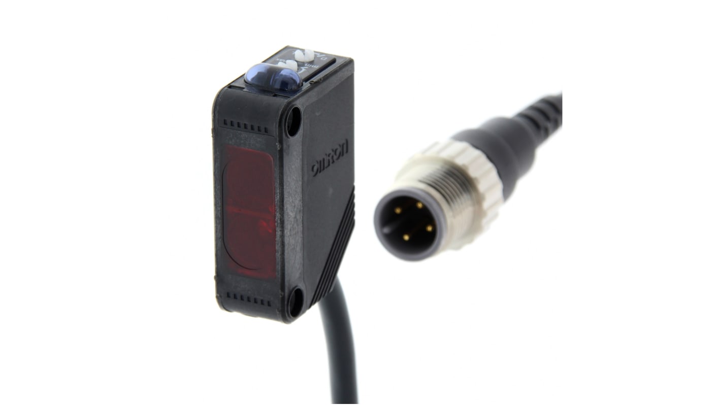Rs-Online Sensore fotoelettrico Rettangolare Omron Retroriflessione polarizzata rilevamento 5.100 → mm uscita PNP