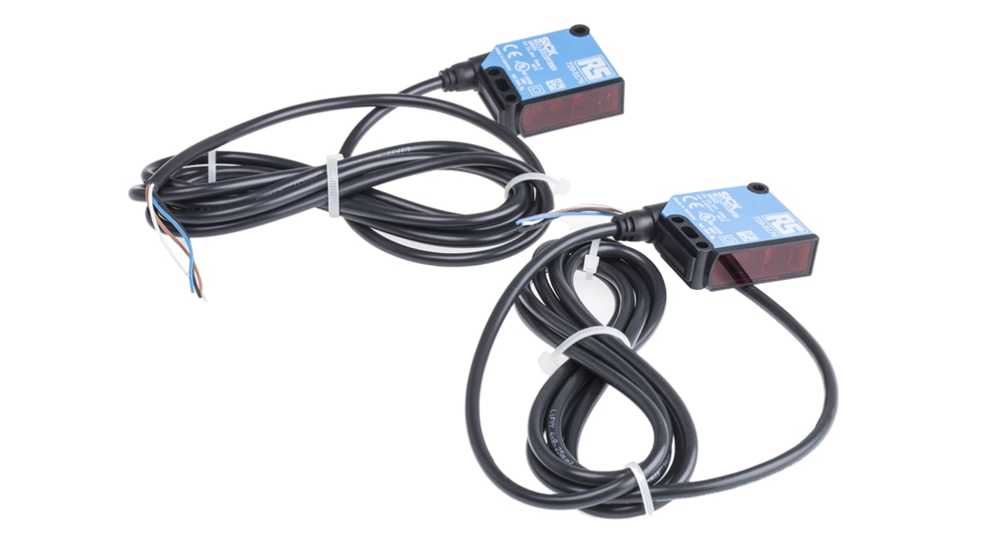 Rs-Online Sensore fotoelettrico Rettangolare RS PRO a fascio diretto rilevamento 20 m uscita PNP