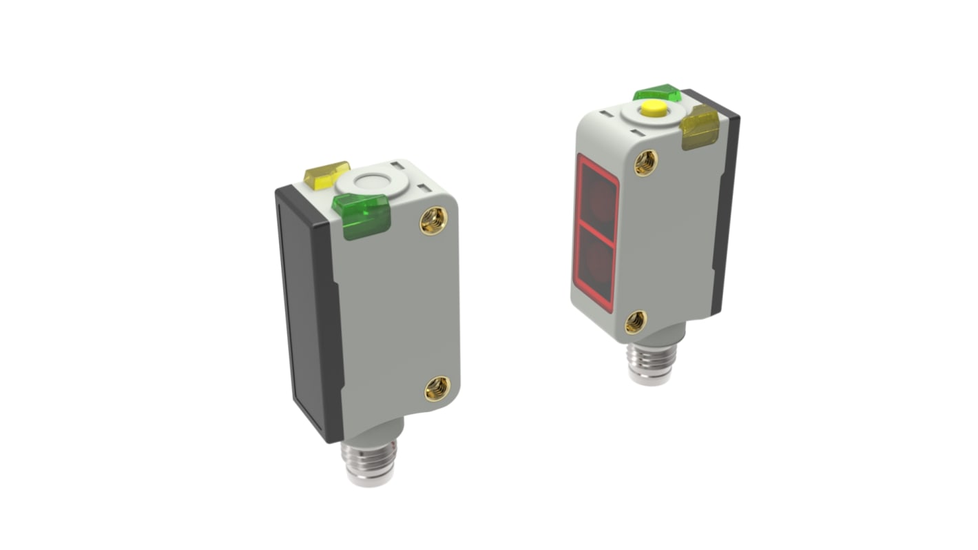 Rs-Online Sensore fotoelettrico Rettangolare RS PRO a fascio passante rilevamento 5 m uscita PNP NA/NC