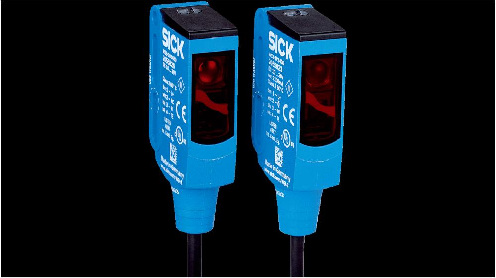 Rs-Online Sensore fotoelettrico Rettangolare SICK a fascio diretto rilevamento 10 m uscita Commutazione luce/buio PNP