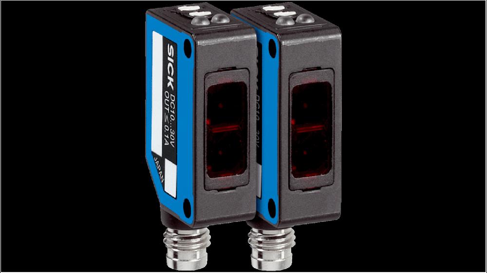 Rs-Online Sensore fotoelettrico Rettangolare SICK a fascio passante rilevamento 0 → 35 m uscita NPN