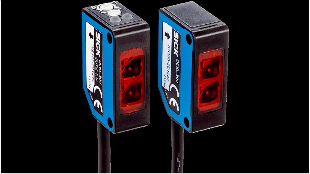 Rs-Online Sensore fotoelettrico Rettangolare SICK a fascio passante rilevamento 0 → 33 mm uscita NPN