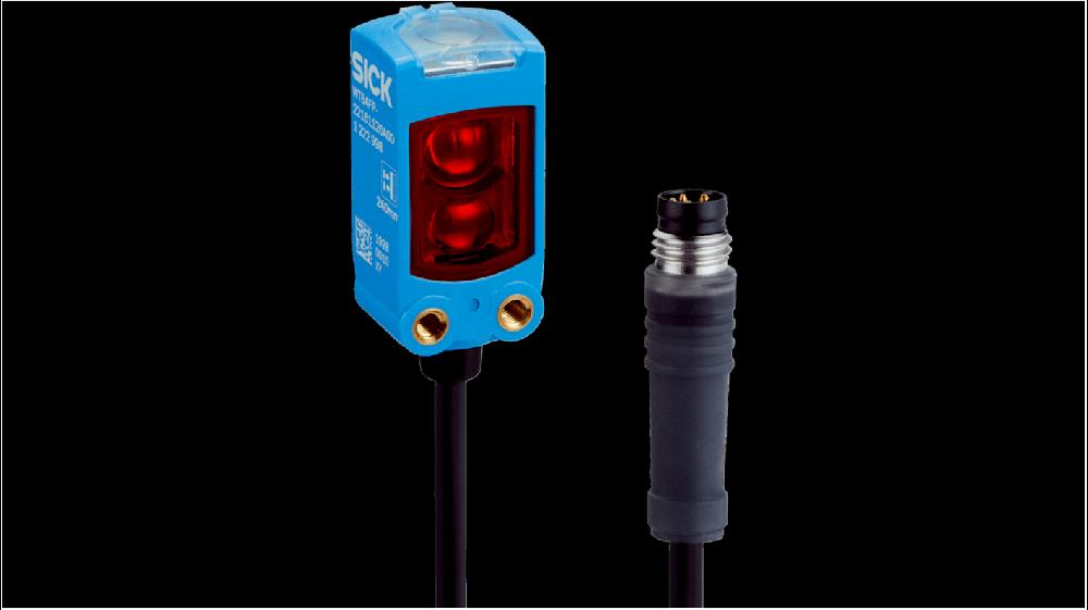 Rs-Online Sensore fotoelettrico Rettangolare SICK a retroriflessione rilevamento 4 5 m uscita PNP / NPN