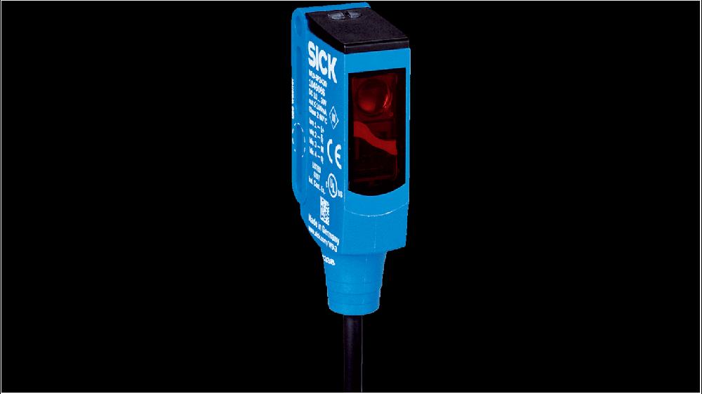 Rs-Online Sensore fotoelettrico Rettangolare Sick a retroriflessione rilevamento 4 m uscita PNP
