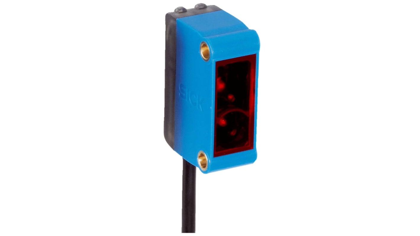 Rs-Online Sensore fotoelettrico Rettangolare SICK a retroriflessione rilevamento 6 m uscita PNP