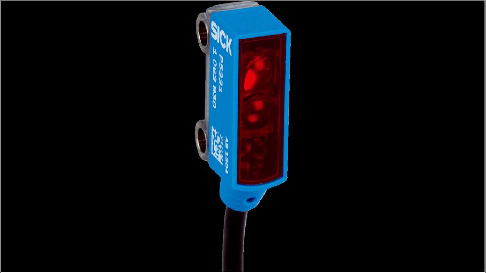 Rs-Online Sensore fotoelettrico Rettangolare Sick a retroriflessione rilevamento 0 → 1 2 m uscita PNP