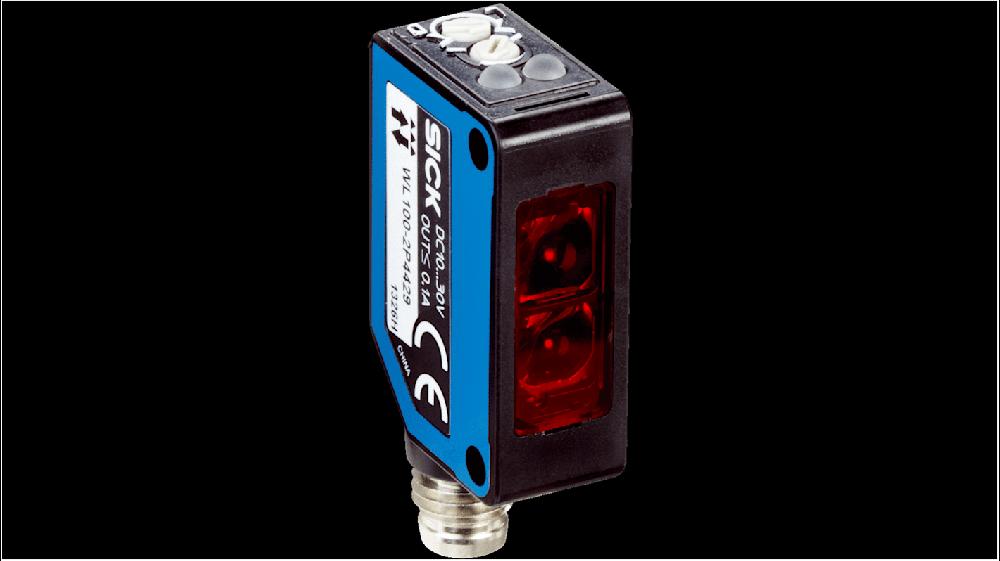 Rs-Online Sensore fotoelettrico Rettangolare Sick a retroriflessione rilevamento 3 m uscita PNP