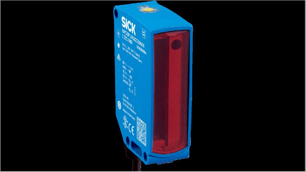 Rs-Online Sensore fotoelettrico Rettangolare Sick a retroriflessione rilevamento 1 5 m uscita PNP/NPN