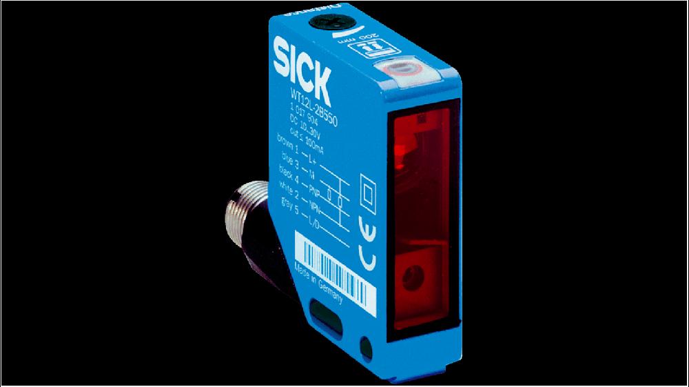 Rs-Online Sensore fotoelettrico Rettangolare SICK Prossimità rilevamento 30 → 200 mm uscita NPN PNP