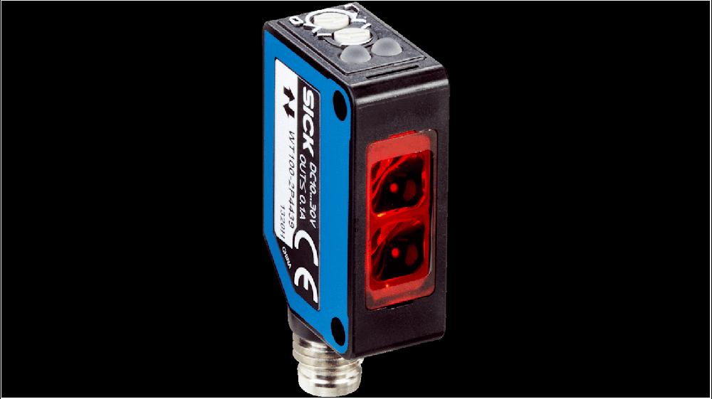Rs-Online Sensore fotoelettrico Rettangolare SICK Prossimità rilevamento 0 → 1200 mm uscita PNP