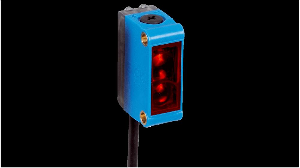 Rs-Online Sensore fotoelettrico Rettangolare SICK rilevamento 760 mm → 900 mm uscita Commutazione luce/buio PNP