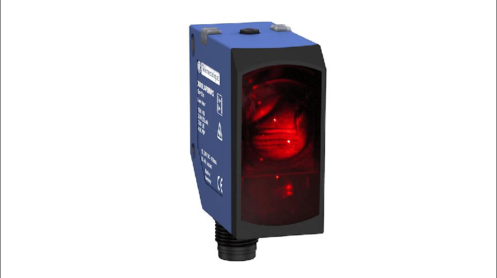Rs-Online Sensore fotoelettrico Rettangolare Telemecanique Sensors Retroriflessione polarizzata rilevamento 12 m uscita PNP