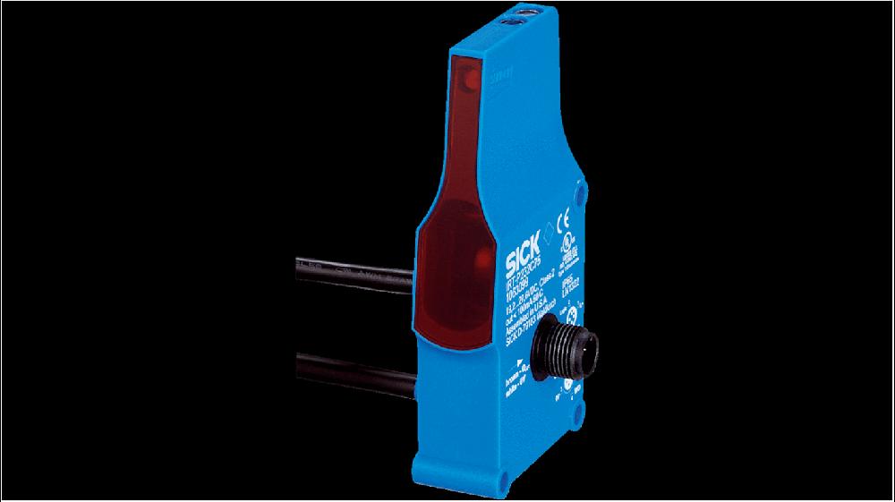 Rs-Online Sensore fotoelettrico SICK a soppressione di sfondo rilevamento 60 mm → 900 mm uscita PNP