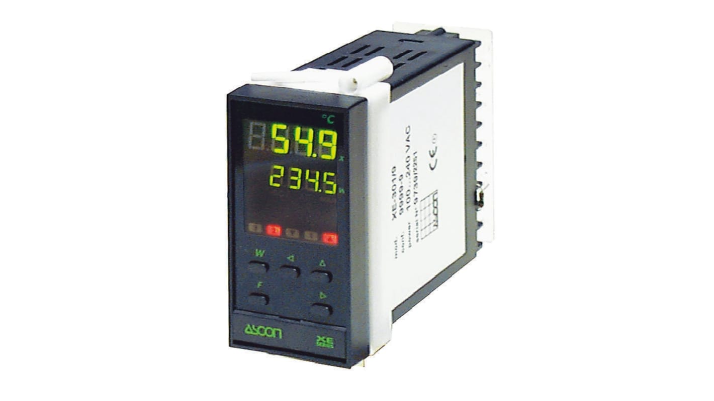 Rs-Online Termoregolatori PID Ascon 100 240 V c.a. 96 x 48 (1/8 DIN)mm 1 uscita