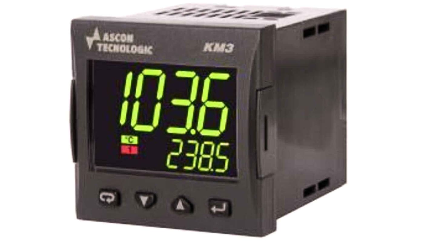 Rs-Online Termoregolatori PID Ascon KM3 100 240 V c.a. 48 x 48mm 4 uscite Relè SSR