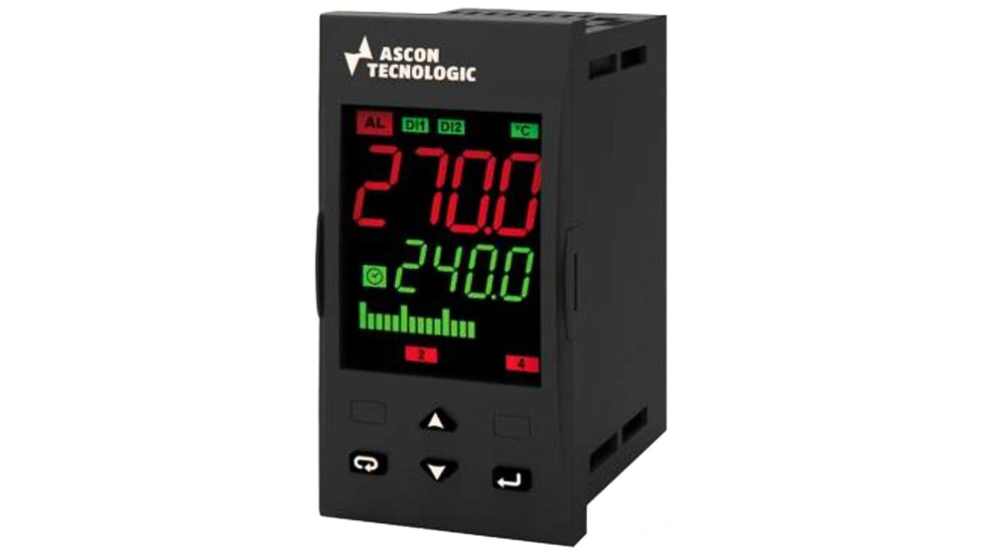 Rs-Online Termoregolatori PID Ascon KX3 100 240 V c.a. 48 x 96mm 4 uscite Relè SSR