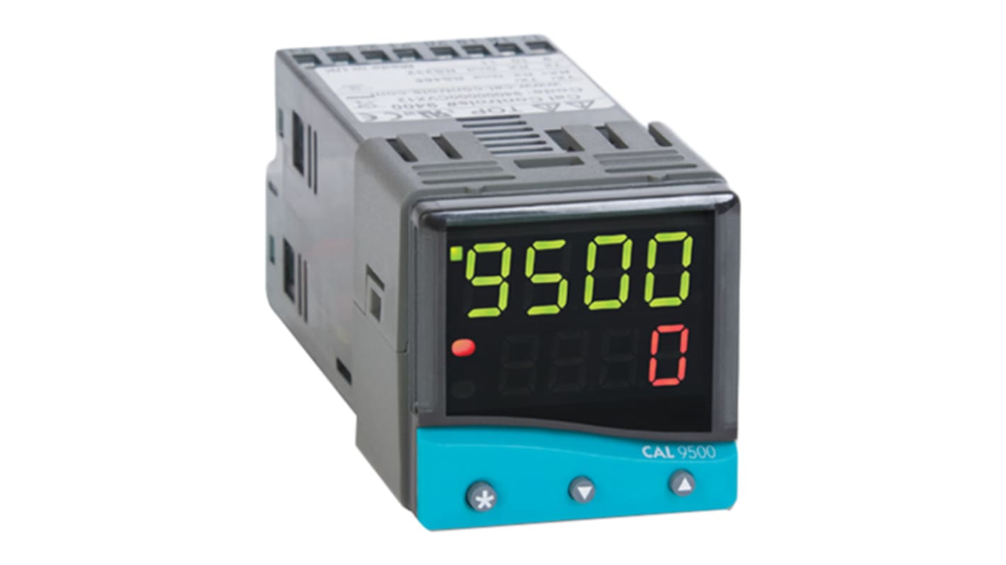 Rs-Online Termoregolatori PID CAL 9500 100 → 240 V c.a. 48 x 48 (1/16 DIN)mm 2 uscite Relè