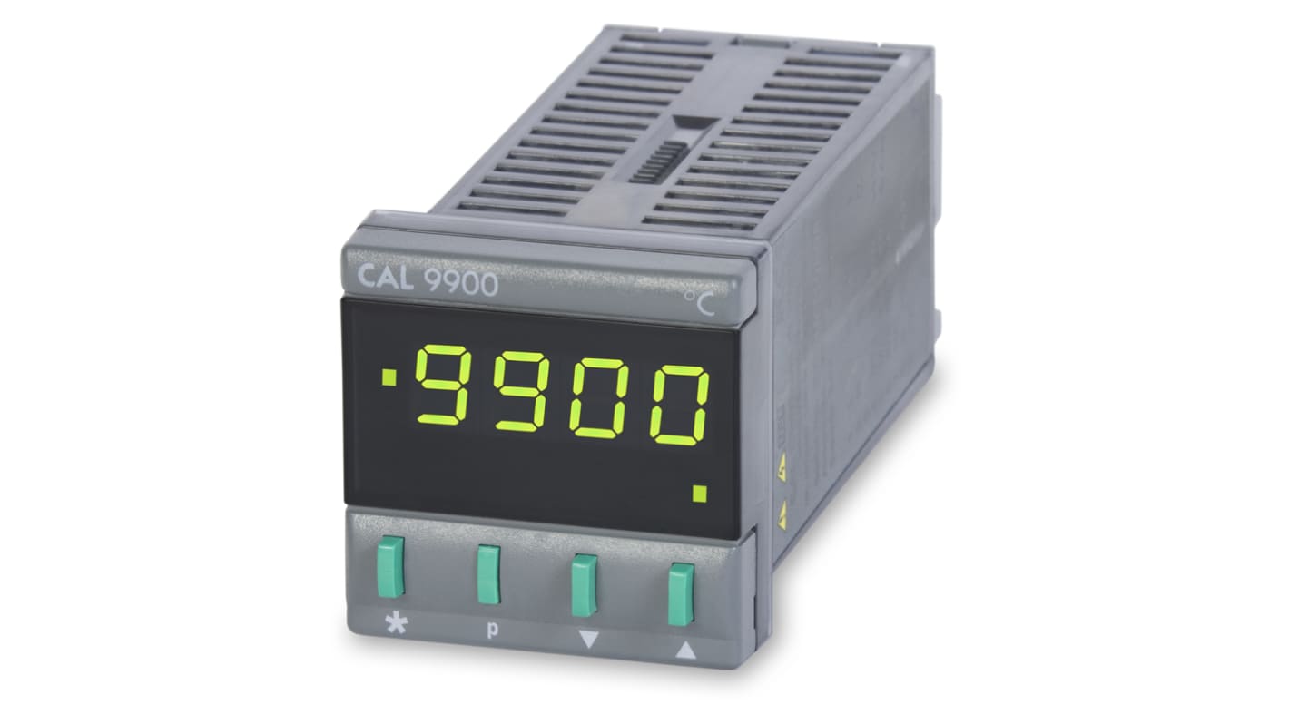 Rs-Online Termoregolatori PID CAL 9900 115 V c.a. 48 x 48 (1/16 DIN)mm 2 uscite SSD