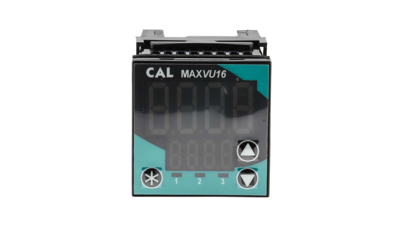 Rs-Online Termoregolatori PID CAL MAXVU16 110 → 240 V ca 48 x 48mm 2 uscite Relè