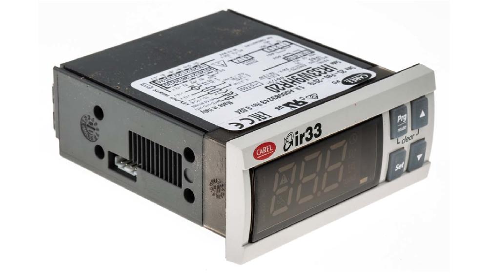 Rs-Online Termoregolatori PID Carel IR33 115 → 230 V c.a. 76.2 x 34.2mm 4 uscite Relè