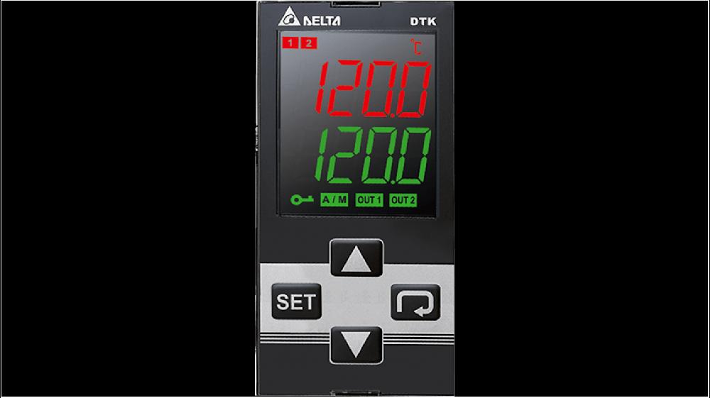 Rs-Online Termoregolatori PID Delta Electronics DTK 100 → 240 V 48 x 96 (1/8 DIN)mm 2 uscite Relè