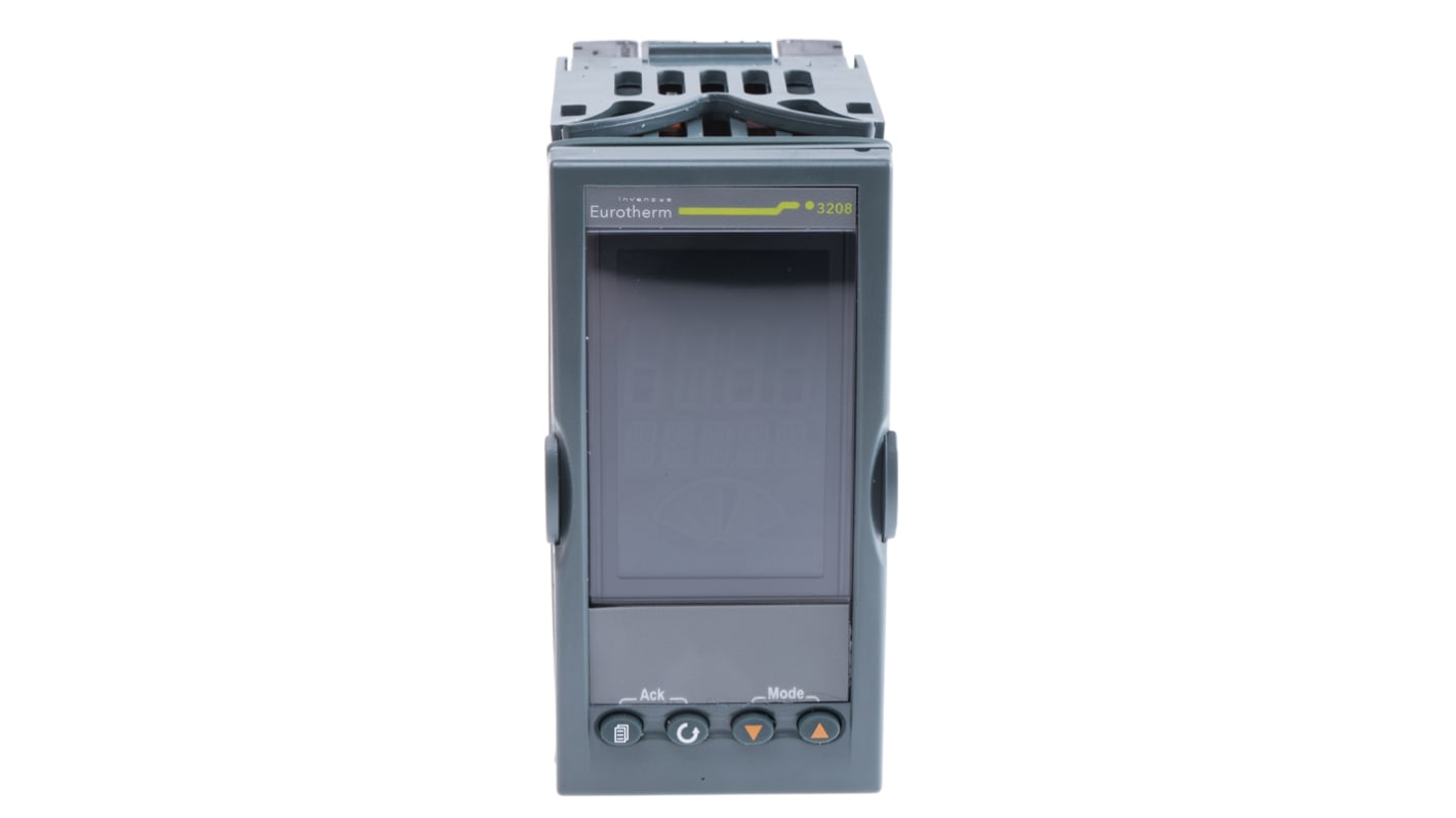 Rs-Online Termoregolatori PID Eurotherm 3208 da 85 → 264 V c.a. 96 x 48 (1/8 DIN)mm 4 uscite Analogico Relè di
