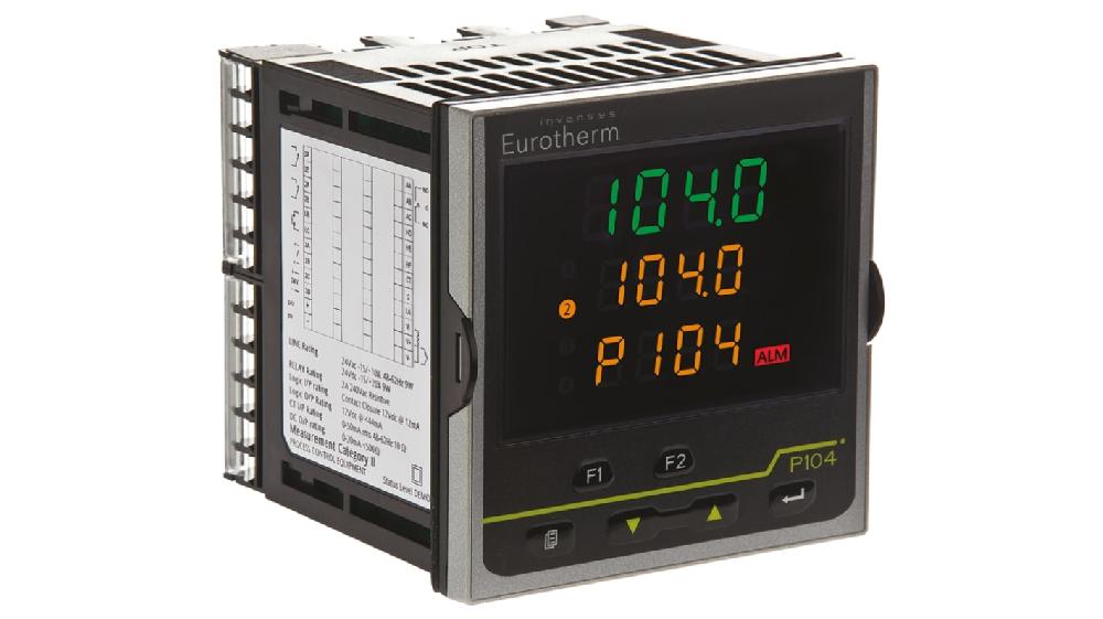 Rs-Online Termoregolatori PID Eurotherm Piccolo P104 85 → 264 V c.a. 96 x 96mm 2 uscite Logico Relè