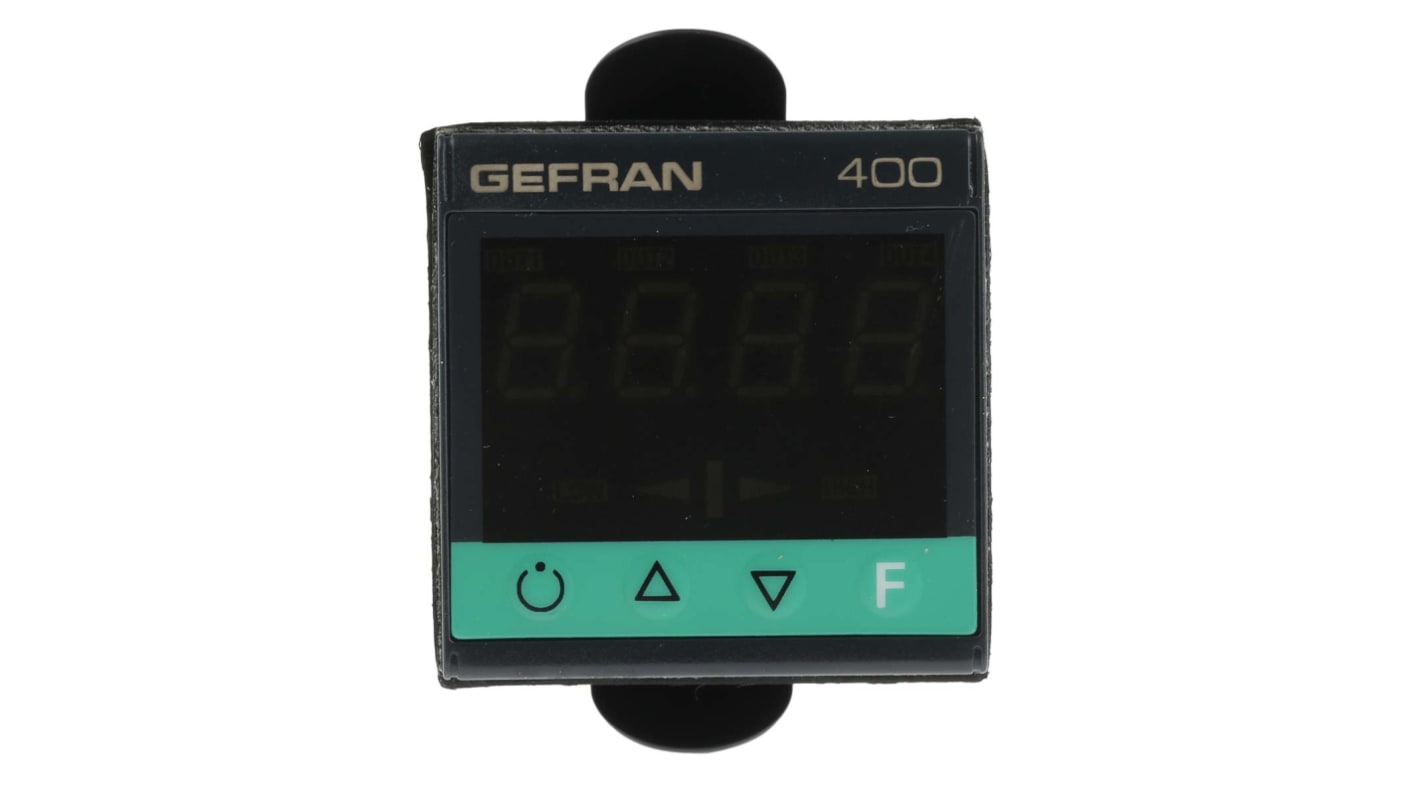 Rs-Online Termoregolatori PID Gefran 400 100 → 240 V c.a. 48 x 48 (1/16 DIN)mm 2 uscite Logico Relè