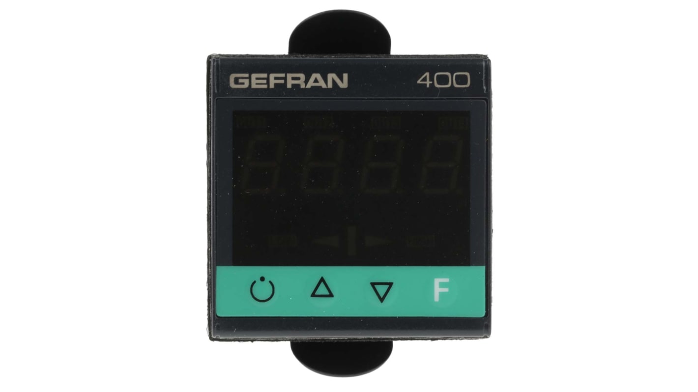 Rs-Online Termoregolatori PID Gefran 400 11 → 27 V c.a./c.c. 48 x 48 (1/16 DIN)mm 2 uscite Logico Relè
