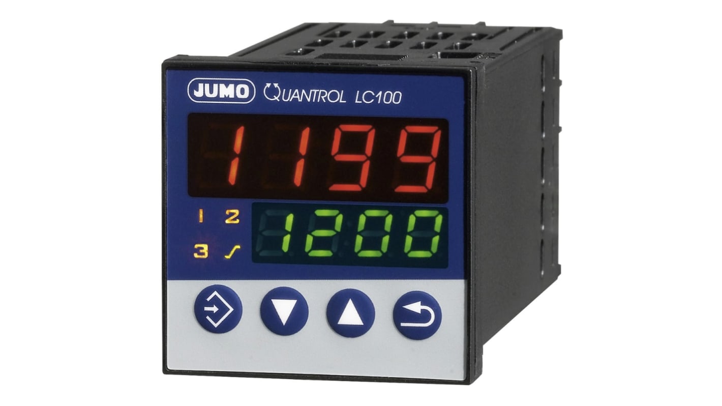 Rs-Online Termoregolatori PID Jumo LC200 30 V 48 x 96mm 1 uscita Relè