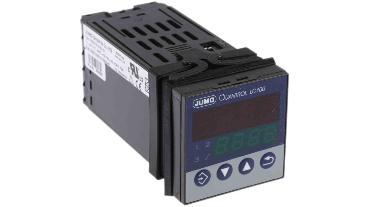 Rs-Online Termoregolatori PID Jumo QUANTROL 110 → 240 V c.a. 48 x 48mm 2 uscite Analogico relè