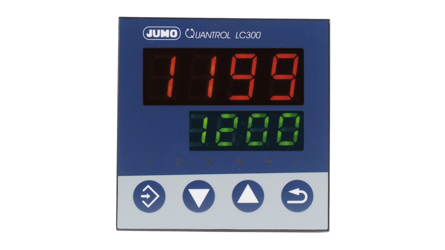 Rs-Online Termoregolatori PID Jumo QUANTROL 110 → 240 V c.a. 96 x 96mm 1 uscita Relè