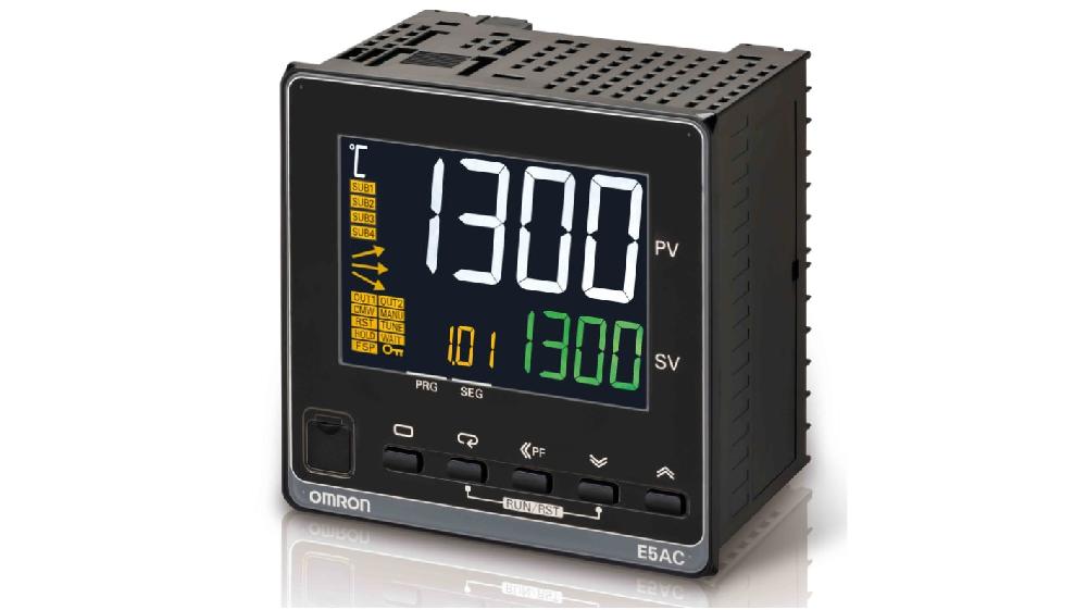 Rs-Online Termoregolatori PID Omron E5AC 100 → 240 V c.a. 96 x 96mm 4 uscite Relè